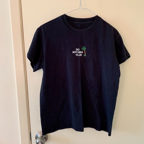 "Do Nothing Club" T-Shirt - Picture 1 of 2